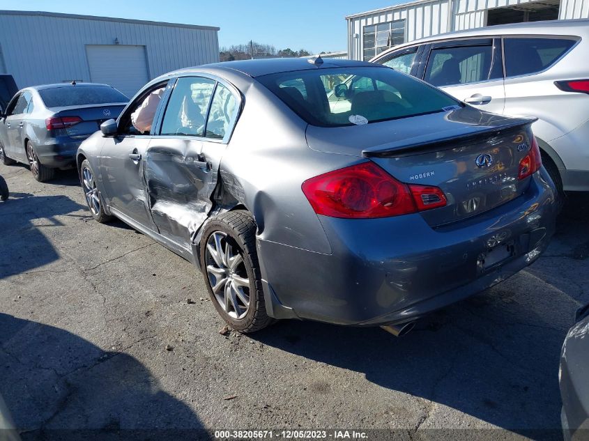 2013 INFINITI G37X - JN1CV6ARXDM757469