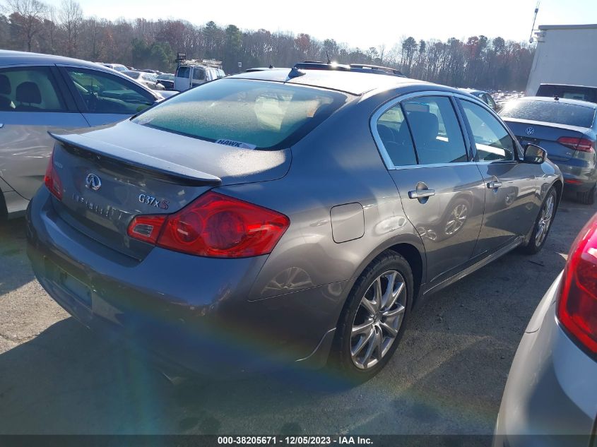 2013 INFINITI G37X - JN1CV6ARXDM757469