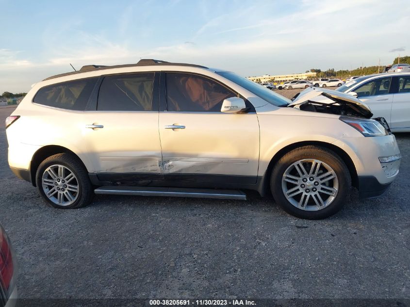 2015 CHEVROLET TRAVERSE LT - 1GNKRGKD5FJ335322