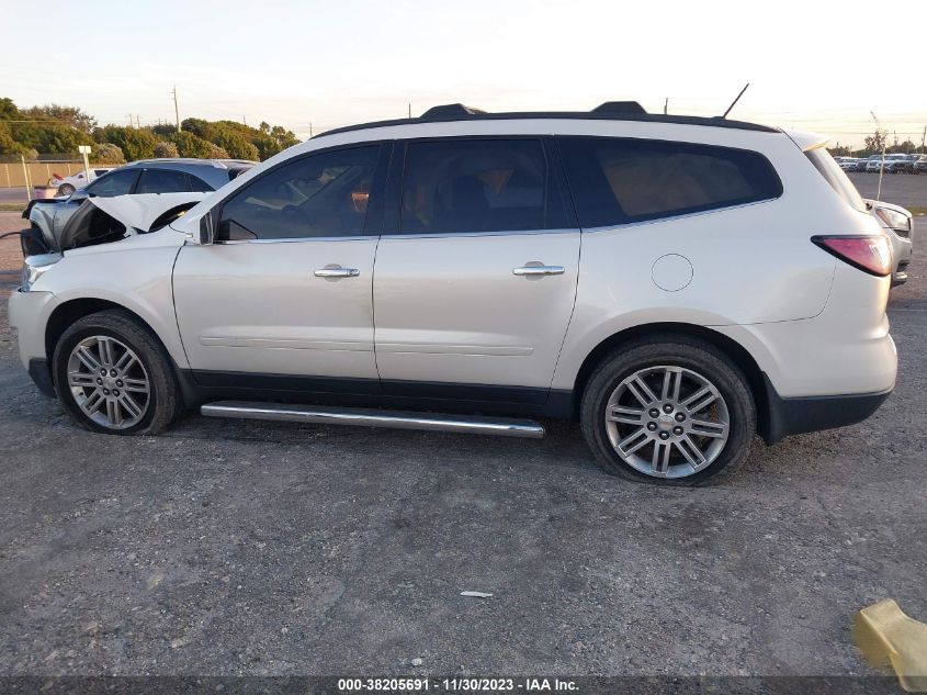 2015 CHEVROLET TRAVERSE LT - 1GNKRGKD5FJ335322