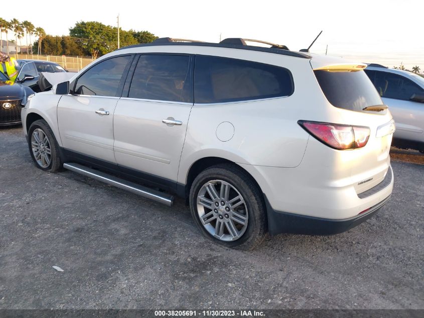 2015 CHEVROLET TRAVERSE LT - 1GNKRGKD5FJ335322