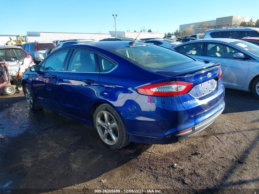2013 FORD FUSION SE - 3FA6P0H71DR383594