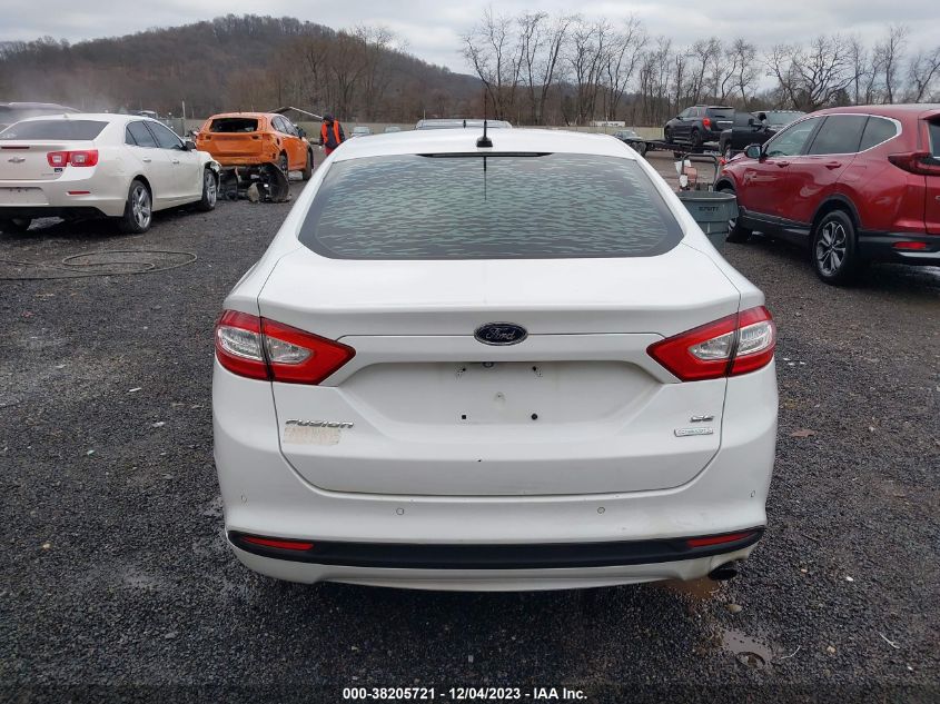 2014 FORD FUSION SE - 3FA6P0HD5ER161387