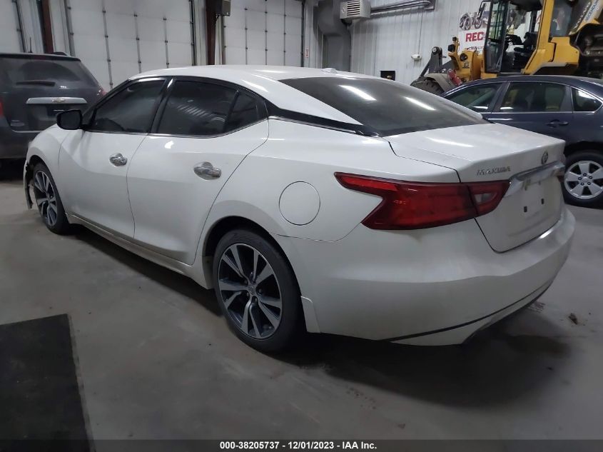 2017 NISSAN MAXIMA 3.5S/SV/SL/SR/PLAT - 1N4AA6AP9HC403457