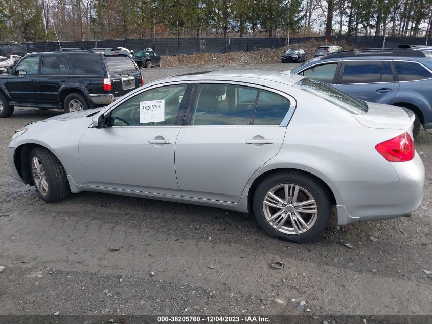 2013 INFINITI G37X JN1CV6ARXDM355872