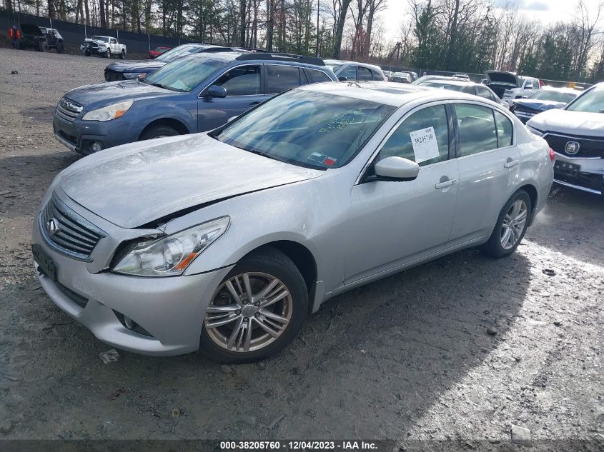 2013 INFINITI G37X JN1CV6ARXDM355872