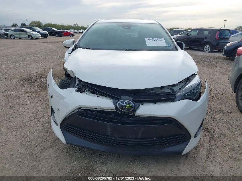 2018 TOYOTA COROLLA XLE - 5YFBURHE4JP760439