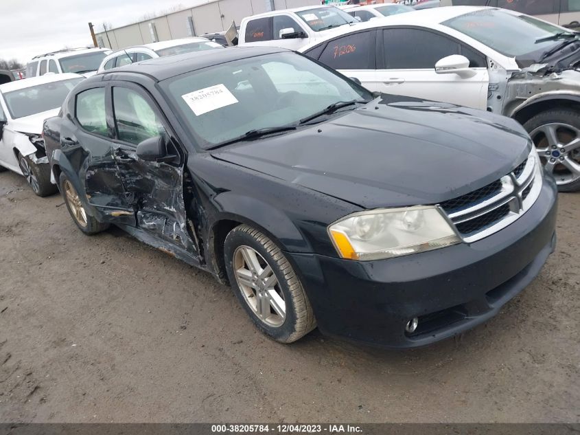 2013 DODGE AVENGER SXT - 1C3CDZCG4DN687379