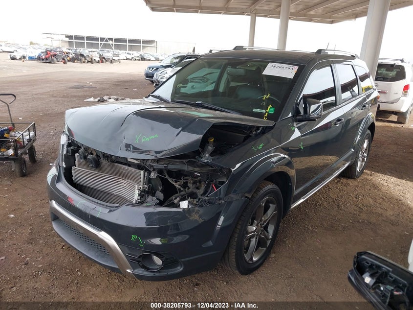 VIN 3C4PDCGB4HT695965 2017 DODGE JOURNEY CROSSROAD