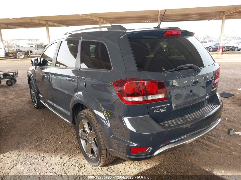 VIN 3C4PDCGB4HT695965 2017 DODGE JOURNEY CROSSROAD