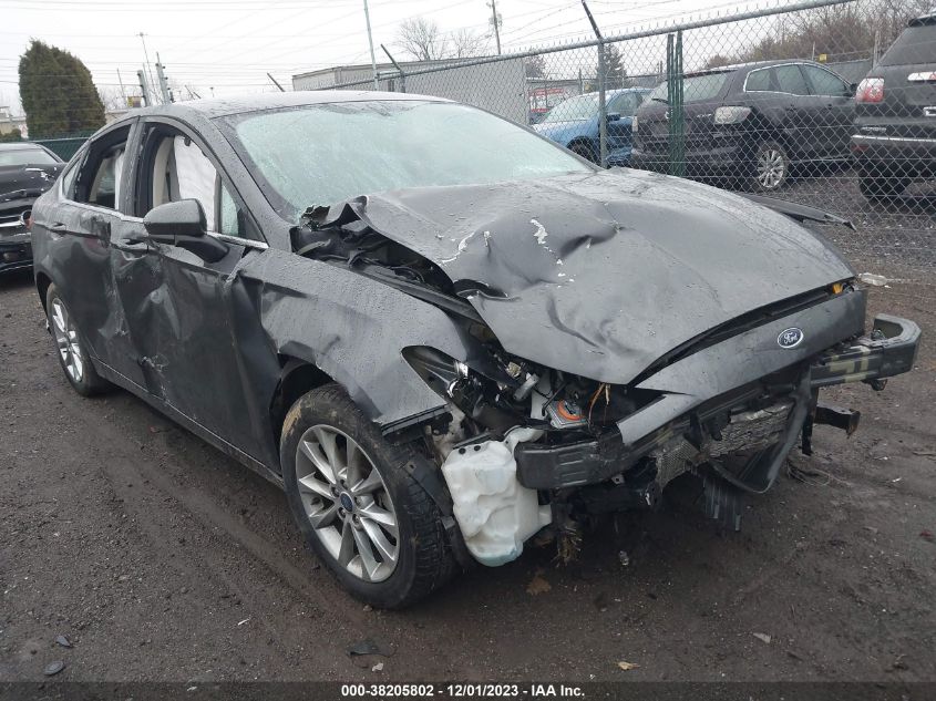 2017 FORD FUSION SE - 3FA6P0HDXHR129006