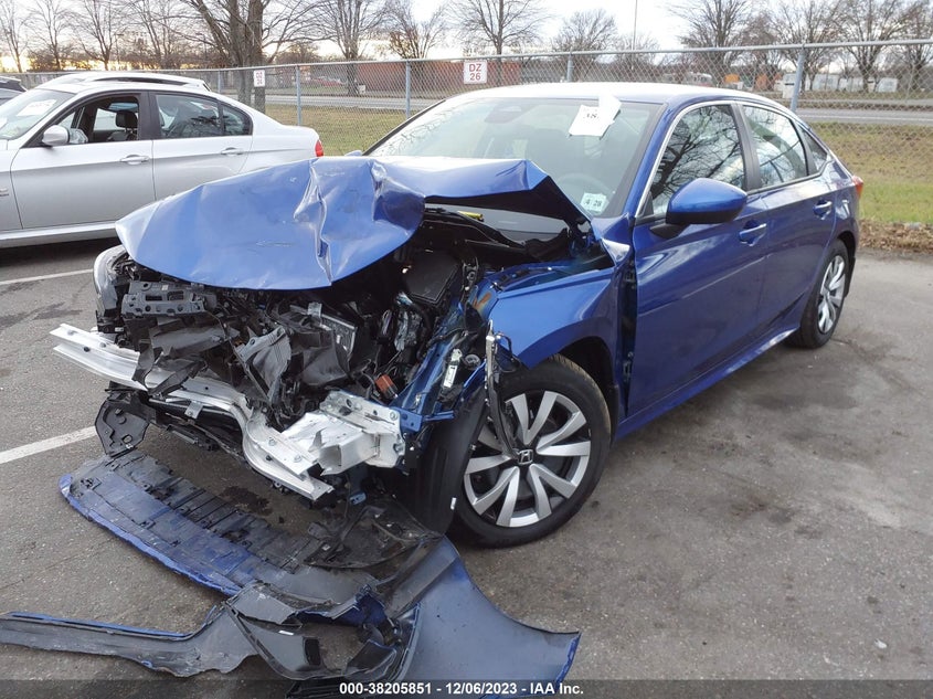 VIN 2HGFE2F2XPH531178 2023 HONDA CIVIC LX