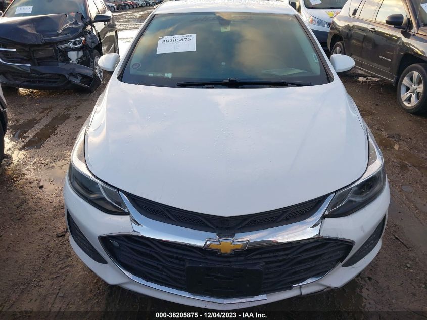 2019 CHEVROLET CRUZE LT - 1G1BE5SM9K7115092