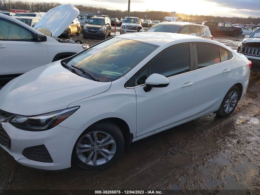 2019 CHEVROLET CRUZE LT - 1G1BE5SM9K7115092