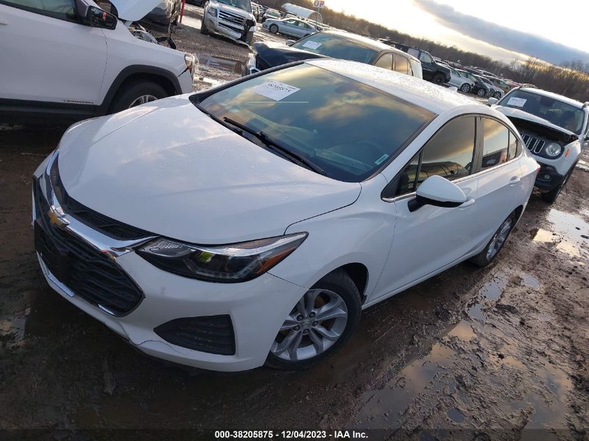 2019 CHEVROLET CRUZE LT - 1G1BE5SM9K7115092