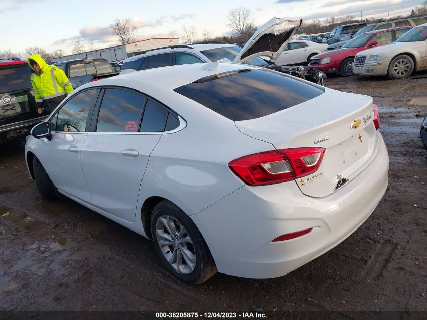 2019 CHEVROLET CRUZE LT - 1G1BE5SM9K7115092