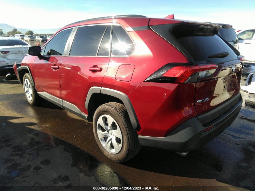 VIN 2T3H1RFV3KW044399 2019 TOYOTA RAV4 LE