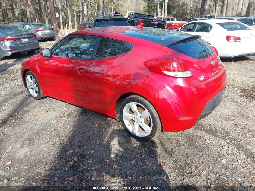 2015 HYUNDAI VELOSTER - KMHTC6AD9FU239620