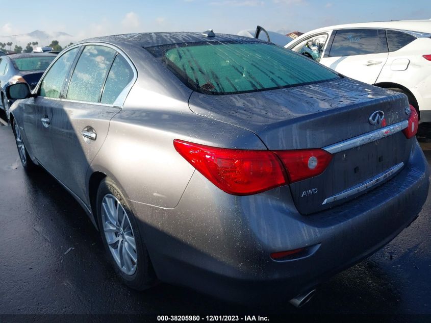 2014 INFINITI Q50 HYBRID PREMIUM JN1AV7AR1EM700415