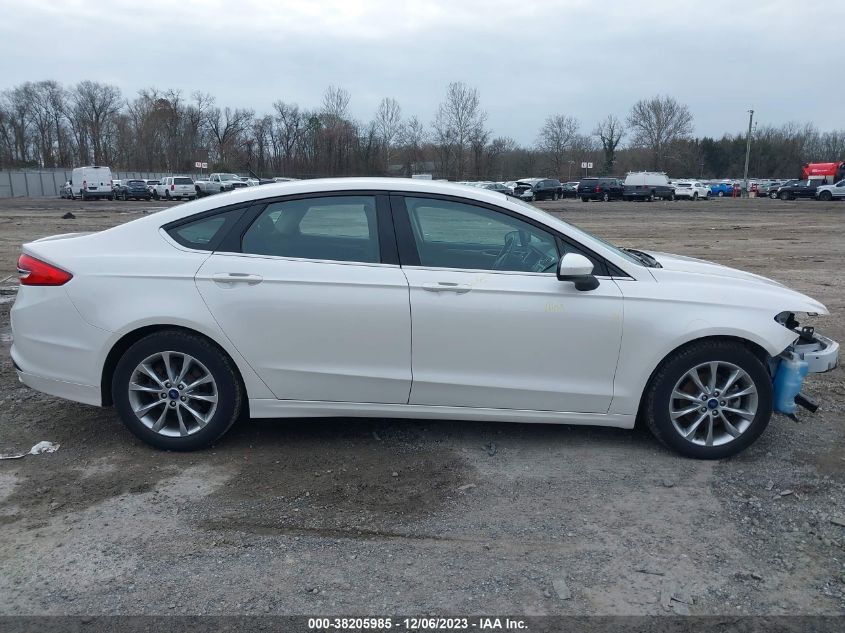 2017 FORD FUSION SE - 3FA6P0H76HR226102