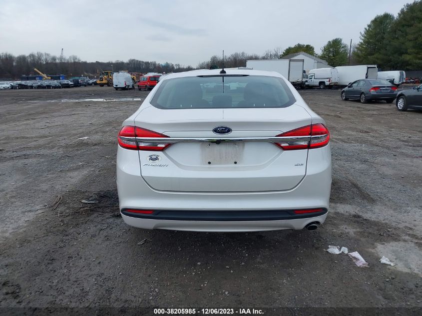 2017 FORD FUSION SE - 3FA6P0H76HR226102