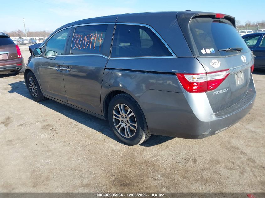 2013 HONDA ODYSSEY EX-L - 5FNRL5H60DB040851