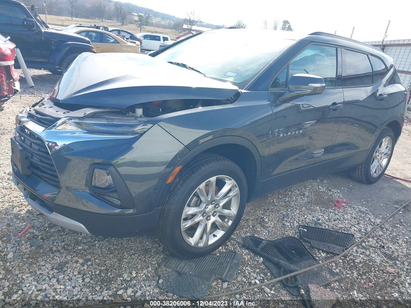 VIN 3GNKBDRS9LS556259 2020 CHEVROLET BLAZER FWD 3LT