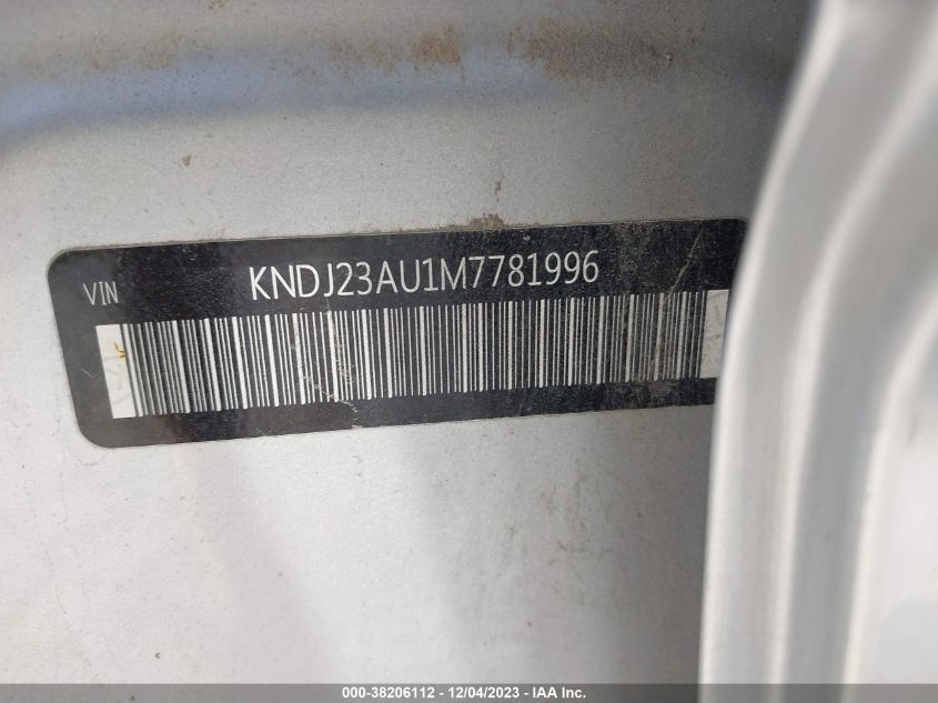 2021 KIA SOUL LX - KNDJ23AU1M7781996