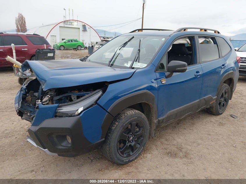 VIN JF2SKALC6NH435288 2022 SUBARU FORESTER WILDERNESS