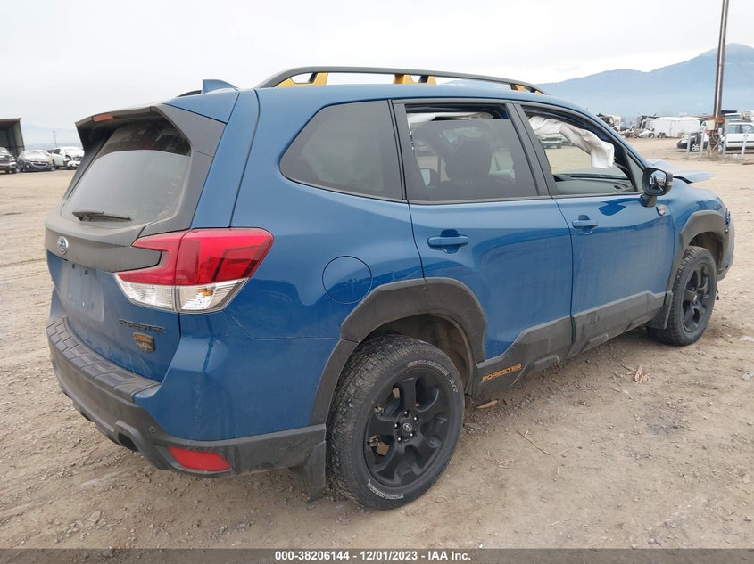 VIN JF2SKALC6NH435288 2022 SUBARU FORESTER WILDERNESS