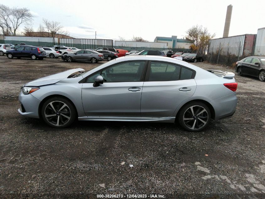 2022 SUBARU IMPREZA SPORT - 4S3GKAM66N3606924