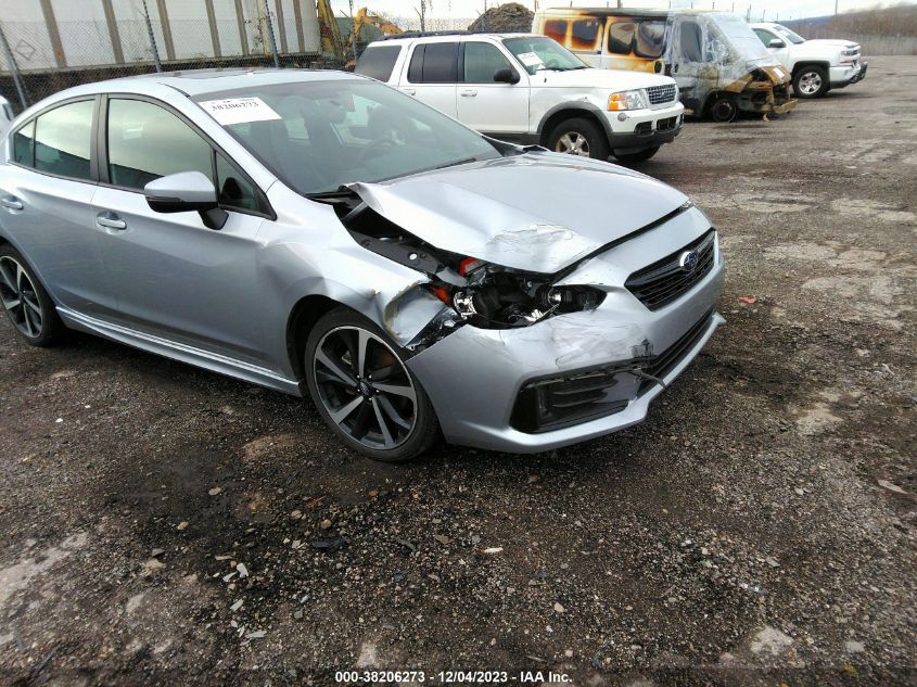 2022 SUBARU IMPREZA SPORT - 4S3GKAM66N3606924
