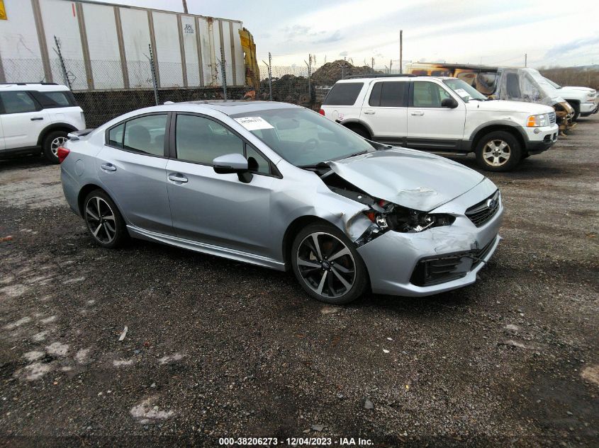 2022 SUBARU IMPREZA SPORT - 4S3GKAM66N3606924