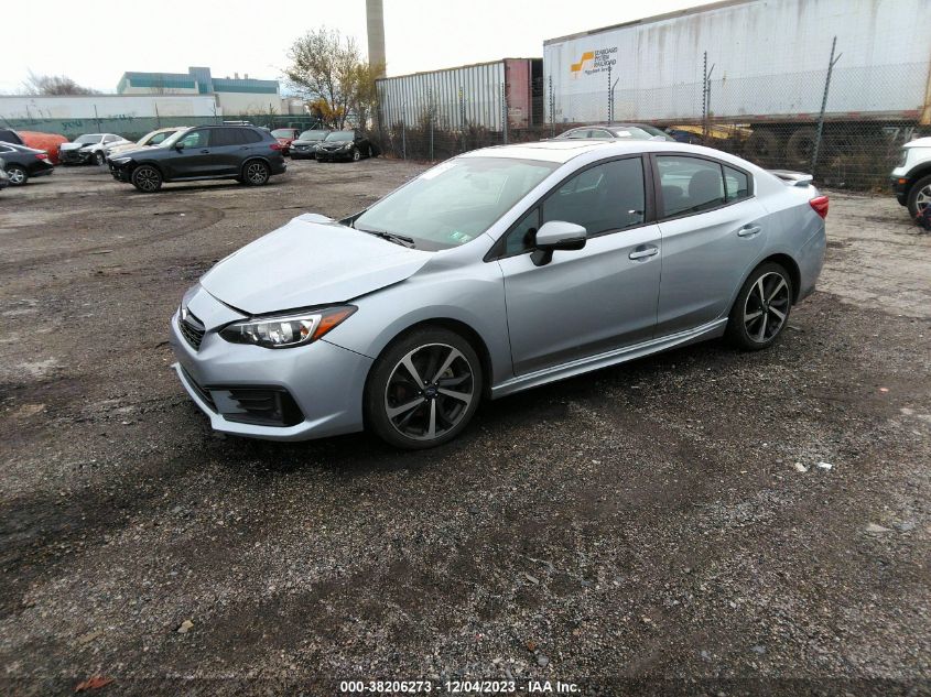 2022 SUBARU IMPREZA SPORT - 4S3GKAM66N3606924