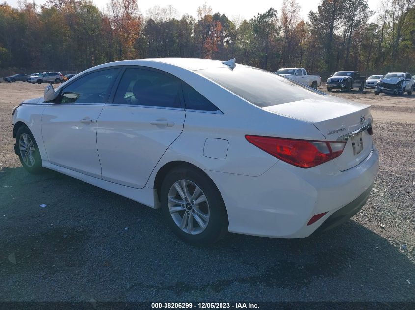 2014 HYUNDAI SONATA GLS - 5NPEB4AC3EH938956