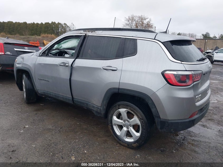 VIN 3C4NJDBB0HT693076 2017 JEEP NEW COMPASS LATITUDE 4X4