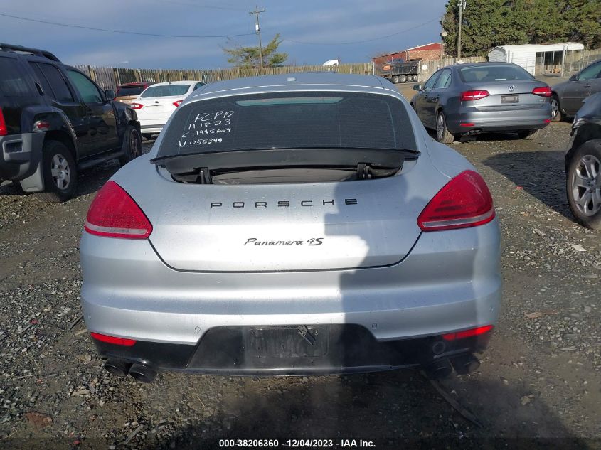 2014 PORSCHE PANAMERA S/4 - WP0AB2A76EL055399