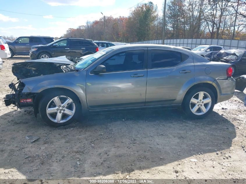 2013 DODGE AVENGER SE - 1C3CDZAB0DN649297