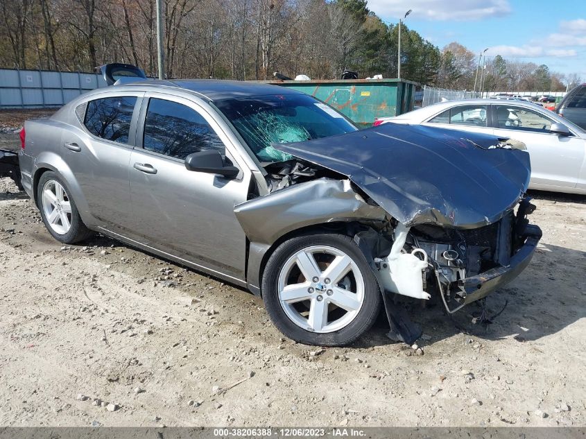 2013 DODGE AVENGER SE - 1C3CDZAB0DN649297