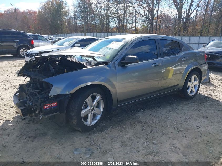 2013 DODGE AVENGER SE - 1C3CDZAB0DN649297
