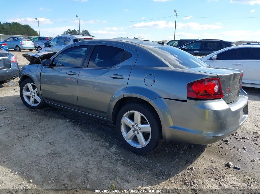 2013 DODGE AVENGER SE - 1C3CDZAB0DN649297