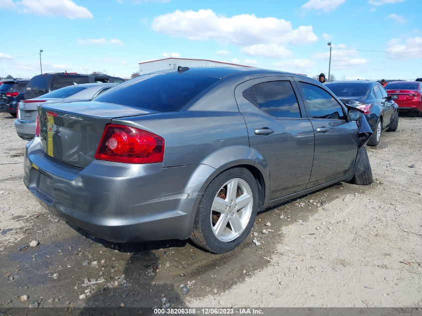 2013 DODGE AVENGER SE - 1C3CDZAB0DN649297