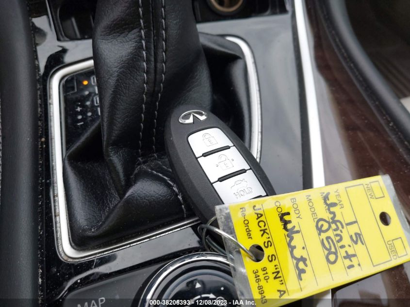 2015 INFINITI Q50 PREMIUM/SPORT - JN1BV7ARXFM403794