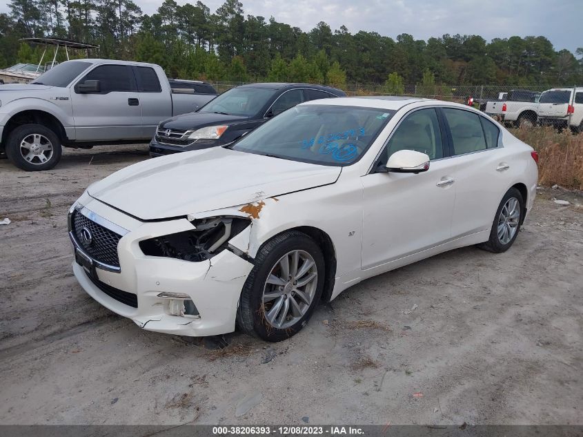 2015 INFINITI Q50 PREMIUM/SPORT - JN1BV7ARXFM403794