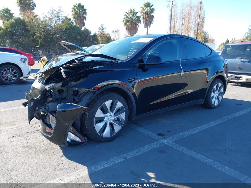VIN 5YJYGDEE5LF012371 2020 TESLA MODEL Y