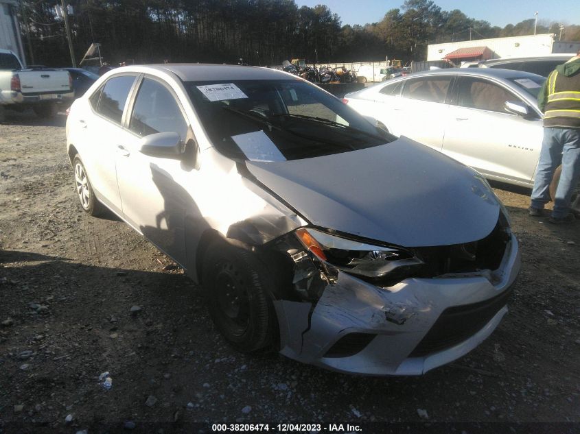 2014 TOYOTA COROLLA LE - 2T1BURHE1EC163433