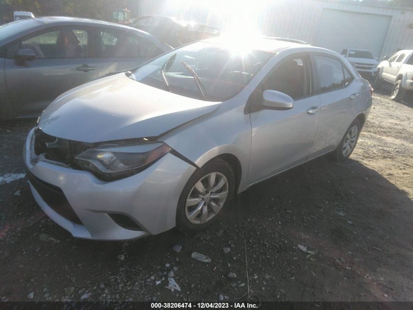 2014 TOYOTA COROLLA LE - 2T1BURHE1EC163433