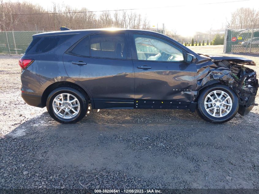 2022 CHEVROLET EQUINOX AWD LS - 3GNAXSEV3NS113254