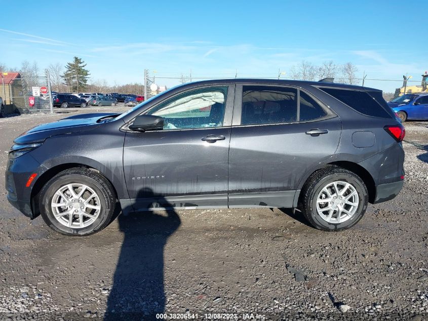 2022 CHEVROLET EQUINOX AWD LS - 3GNAXSEV3NS113254