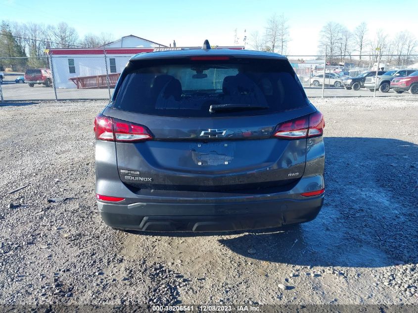 2022 CHEVROLET EQUINOX AWD LS - 3GNAXSEV3NS113254